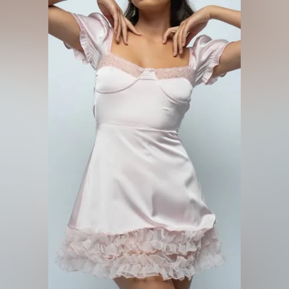 Serpenti Apparel Ballerina Pink Bellina Mini Dress